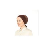 Melodi Scarf Fileli Dikişsiz Climafit Bone Kahverengi