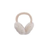 Melodi Scarf Kadın Soğuktan Koruyucu Soft Peluş Kışlık Kulaklık Kulak Isıtıcı Bej