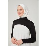 Melodi Scarf Kadın Tesettür Bolero Siyah