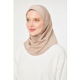 Melodi Scarf Kadın Tesettür Hijab Deniz Havuz Spor Uyumlu Bone Taş Rengi