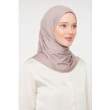 Melodi Scarf Kadın Tesettür Pratik Hijab Spor Şal Vizon