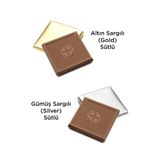Melodi Yaldız Sargılı Madlen Çikolata, 1 kg, Sütlü, İkramlık Çikolata