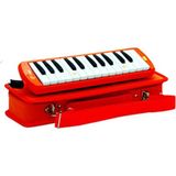 Melodika 32 Tuşlu Çantali Kirmizi - Ahşap