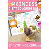 Melolisa Prenses Dev Boy Boyama Kağıdı - Farm Kids Coloring Roll - Giant Painting Paper Roll For Kids