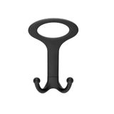 Melon Açik Portmanto Askısı, Metal Vestiyer Askısı, 41 Gr, Dolap ve Duvar Askılığı, Matsiyah (Vidalı)
