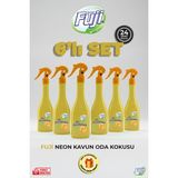 Melon Oda Spreyi 400 ml - 6'lı Eko Paket Air Freshener Neon Kavun Oda Kokusu