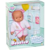 Melonika 030031 Sunman, Bebelou Banyo Zamanı Bebek Seti, 35 cm / +3 Yaş - Altin