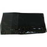 Melonika Büyük Boy Atlet Geri Dönüşüm Granül Çanta Poşet 52X33 cm Kalın Siyah 1000 gr 1 Paket