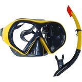 Melonika Dalış Maskesi ve Snorkel Yetişkin - 51713-SARI - 1 Adet - Altın