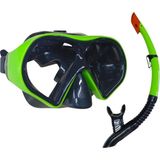 Melonika Dalış Maskesi ve Snorkel Yetişkin - 51713-YEŞİL - 1 Adet - Altın