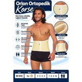 Melonika Orlon Ortopedik Korse – Unisex Bel ve Karın Destek Korsesi – M 1010 - Rylks Ryl