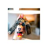 Mel's Accesoriess Lüks Üç Boyutlu Silikon Mickey-Mouse Kız-Erkek Çift Anahtarlık Çanta Aksesuarı Ve Çocuk Oyuncağı