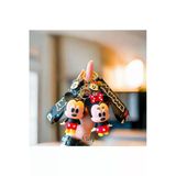 Mel's Accesoriess Üç Boyutlu Silikon Mickey-Mouse Kadın-Erkek Çift Anahtarlık Çanta Aksesuarı Ve Çocuk Oyuncağı