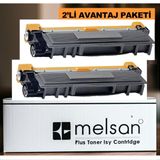 Melsan Brother ile Uyumlu DCP-L2500D Toner 2Li Paket 2600 Sayfa Muadil