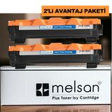 Melsan Brother ile Uyumlu TN1040, TN-1040 Toner İkili Paket Yüksek Kapasite Muadil