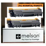 Melsan Brother Mfc-L2355 Toner 2Li Paket 2600 Sayfa Muadil