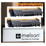 Melsan Brother Mfc-l2700dw, Mfc-l2705dw Toner 2li Paket 2600 Sayfa Uyumlu
