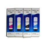 Melsan For Epson Ecotank L3250 Mürekkep Muadil Set 4 Renk Takım