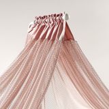 Meltem Kids Bebek Beşik Cibinliği ve Cibinlik Aparatı 60x120 cm - 70x110 cm - Pembe