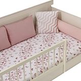 Meltem Smart Kelebek Montessori Uyku Seti Yatak Örtüsü 100x200 Cm Pembe
