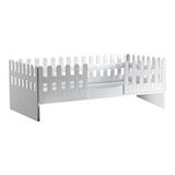 Meltem Smart Soft Montessori Çocuk Odası Beyaz Karyola 90x190 Cm