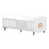 Meltem Smart Sweet Lion Çocuk Odası Montessori Karyola 90x190 Cm + YATAK HEDİYE Beyaz