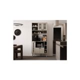 melura home 90 Cm Kahve Ünitesi - Kahve Köşesi Panjur Kapak %100 Mdf Çok Amaçlı Dolap