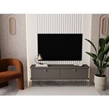 Melura Home Lunaris Tv Ünitesi - Tv Sehpası 160 Cm Duvara Monte %100 Mdf Gri