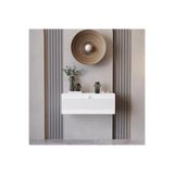 melura home MELURA DRESUAR BEYAZ %100 MDF KAPAKLI DUVARA MONTE
