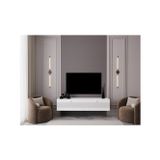 Melura Home Tv Ünitesi - Tv Sehpası 160 Cm Duvara Monte %100 Mdf
