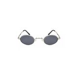 Melveks Siyah Yuvarlak Metal Çerçeve Vintage& Retro Güneş Gözlüğü