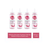 Melwiss Chocolate Frambuaz Aromalı Tatlı Sos 330 G - Waffle & Krep & Pankek Sosu X 4 Adet