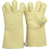 Melzo Home Melzohome Kevlar Beş Parmak Yüksek Isıya Dayanıklı Eldiven - Sarı - 10