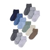 MEM SOCKS 12'li Kaydırmaz Çocuk Çorabı renkli 1-3 yaş