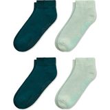 Mem Socks 4'lü Organik Pamuklu Pilates Yoga ve Dans Çorabı - Yeşil - 36 - 41