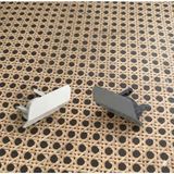 Memania Co F30 F80LCI M3 Tampon - M Tech Tampon Uyumlu Far Yıkama (Fıskiye) Kapağı Sağ (Boyasız-Zımparasız) 3D Üretim - Siyah