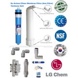 Membran Membran Kabı Shut Off Flow Check Valf Ve Tüm Dirsekler