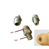 Memeli Ünyon 1/4"-1/4"Enjektör Girişli