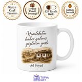 Memleketten Gelen Haber Temalı Kupa Bardak Nostaljik Hediye