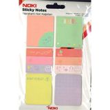 Memo Baskılı Yapışkanlı Notlar Karışık Ölçü 20 Yaprak Postit Çok Renkli