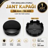 Memo Digital Jant Göbek Kapağı Dış Çap 56 mm - Iç Çap 54 mm 1 Adet