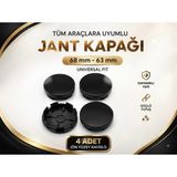 Memo Digital Jant Göbek Kapağı Dış Çap 68 mm - Iç Çap 63 mm 4 Adet
