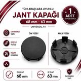 Memo Digital Jant Göbek Kapağı Dış Çap 68 mm - Iç Çap 63 mm