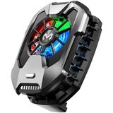 Memo Dla8 Cep Telefon Soğutma Fanı Radyatör Soğutucu Rgb LED IŞIKLI-(5775) - COMPTR1161-4595 - Siyah