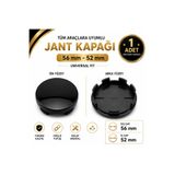 MemoDigital Jant Göbek Kapağı Dış Çap 56 mm - İç Çap 52 mm 1 Adet