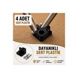 MemoDigital Katlanır Kamp Sandalye Ve Masa Plastik Ayak Bağlantı Aparatı 4 Adet