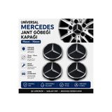 MemoDigital Universal Mercedes Jant Göbeği Kapağı 75mm - 70mm