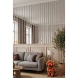 Memoody Dekoratif Yapışkanlı Şerit Pleksi Gümüş Ayna 5 Adet 5x120cm