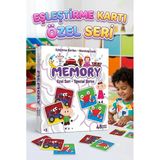 Memory Özel Seri 48 Parça Eğitici Eşleştirme Kartları Çocuk Zeka Ve Hafıza Geliştirici Oyun