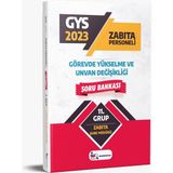 Memur Sınav 2023 Yerel Yönetimler (Zabıta Şube Müdürü) 11. Grup 2'li Set